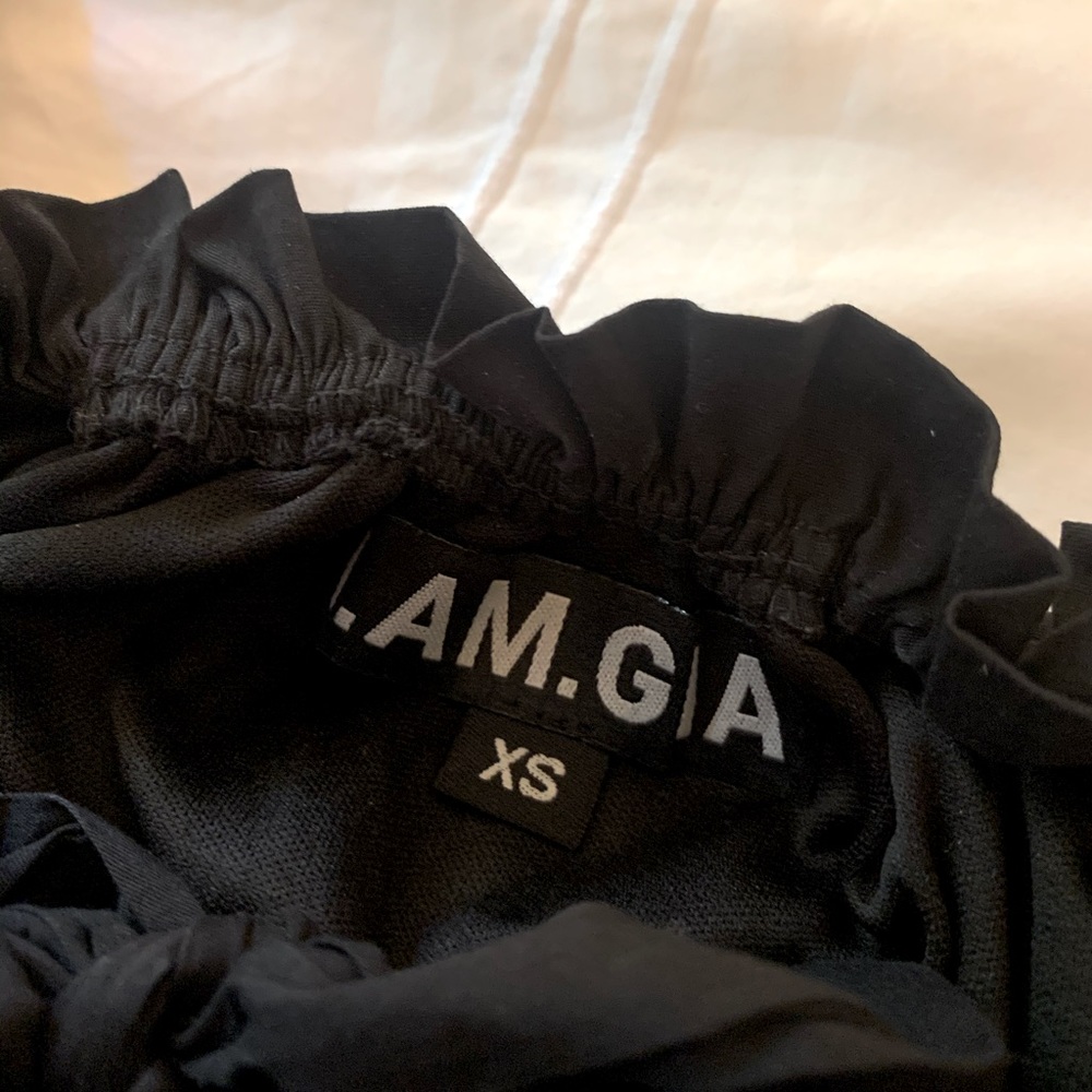 I.AM.GIA black naomi top XS, NWOT - Picture 4 of 5